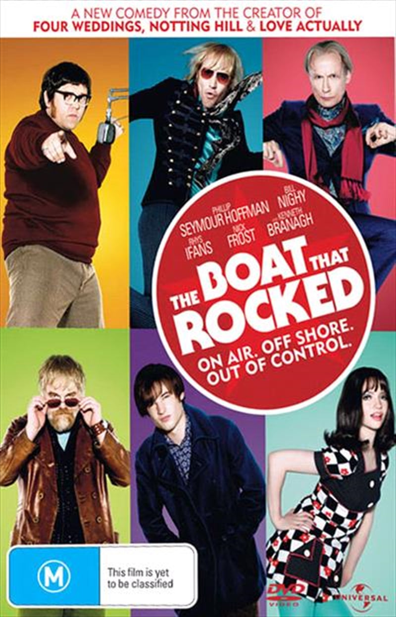 The Boat That Rocked DVD - Hilarious Comedy with Classic Pop Music, 1966