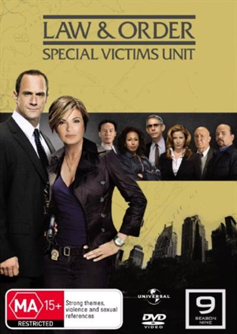 Law & Order: Special Victims Unit - Season 09 DVD, 22 Episodes