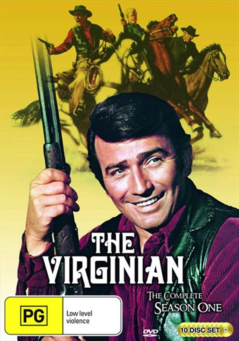 The Virginian - Season 1, DVD - Classic Western Series, Cult Favorite