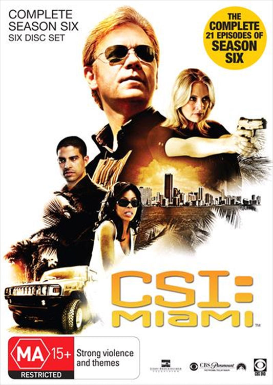 CSI: Miami - Season 06 DVD - Compelling Storytelling & Character Depth