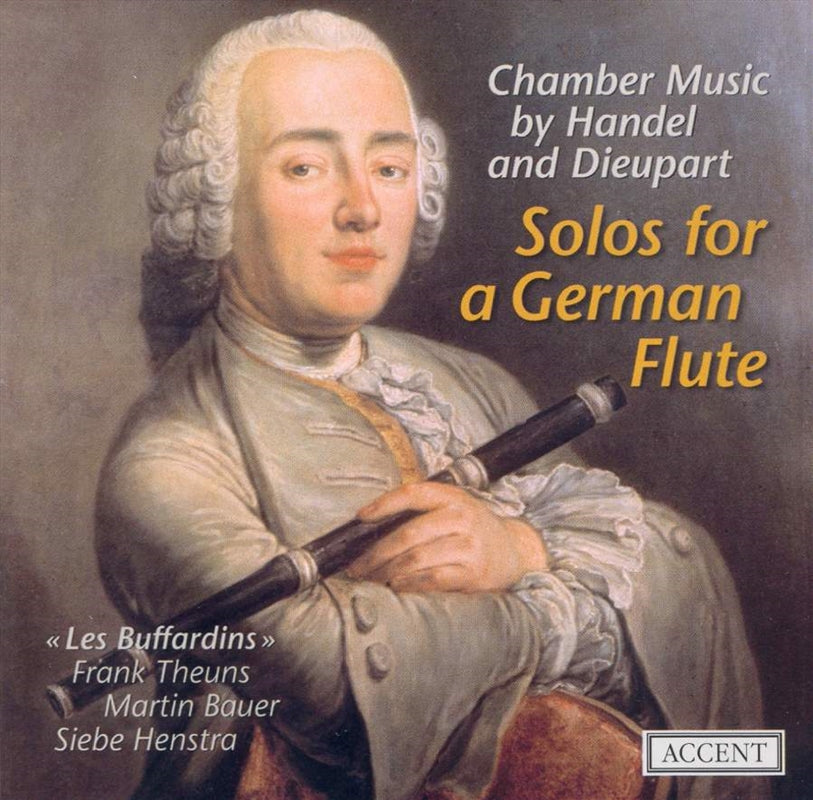 Classical CD Album: Solos For A German Flute by Frank Theuns (Traverse Flute)