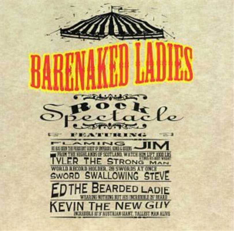 Barenaked Ladies CD Album - Rock Spectacle