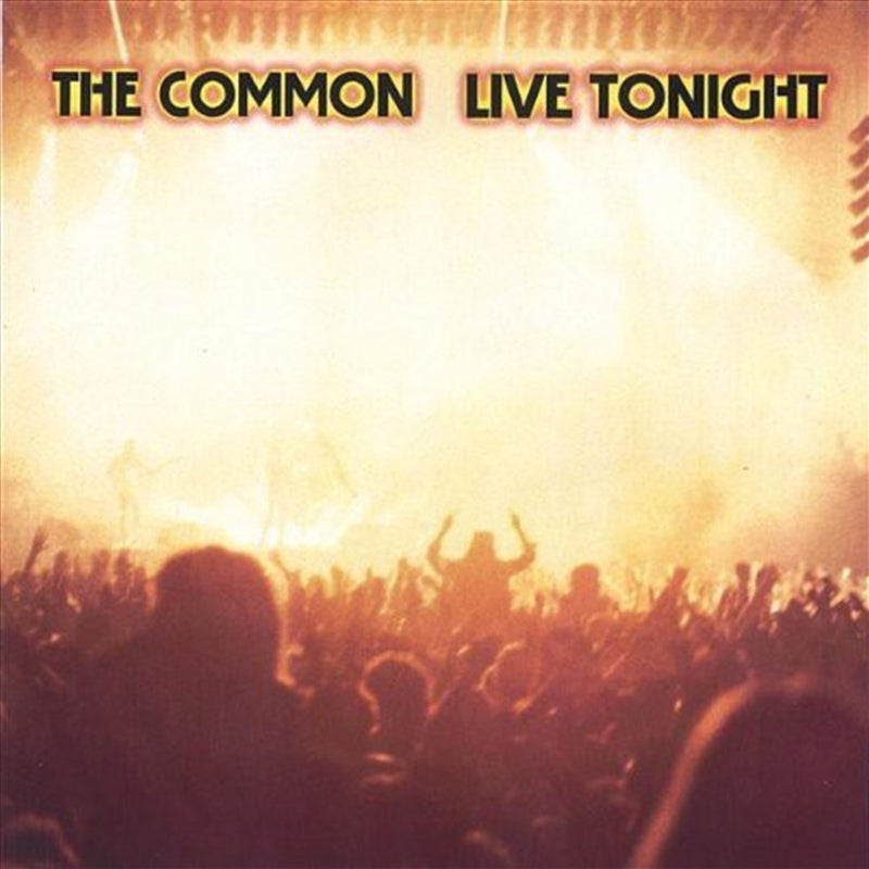 Live Tonight - Common Cd Album