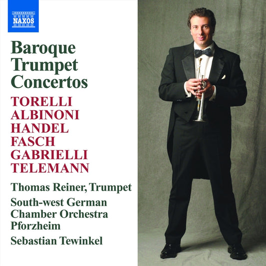 Thomas Reiner - Baroque Trumpet Concertos Cd Album