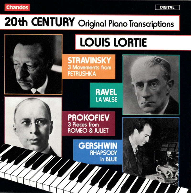 Louis Lortie: 20th Century Piano Music CD Album