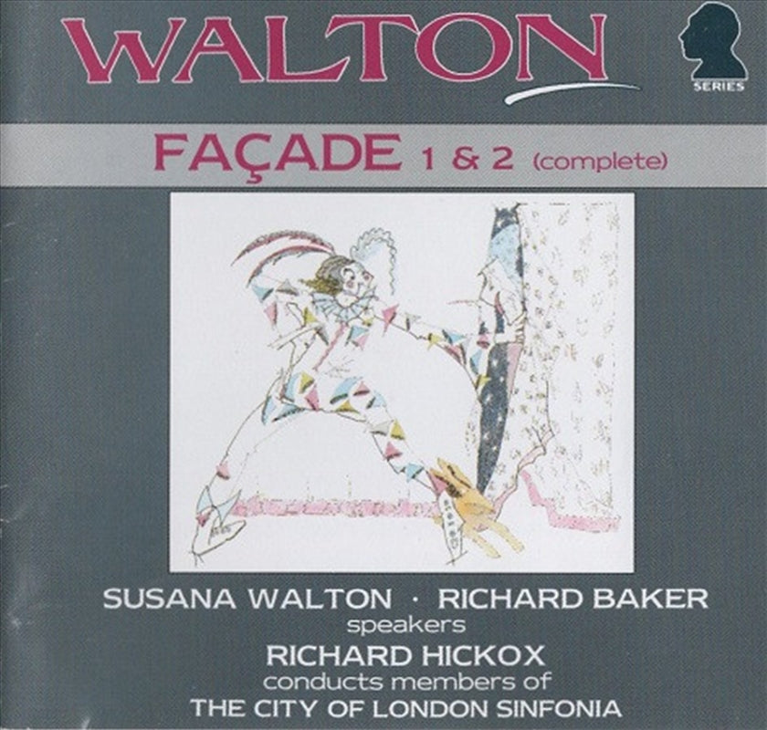 Hickox: London Sinfonia Walton Facade 1 And 2 Complete Cd Album