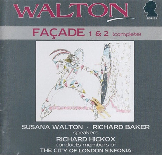 Hickox: London Sinfonia Walton Facade 1 And 2 Complete Cd Album