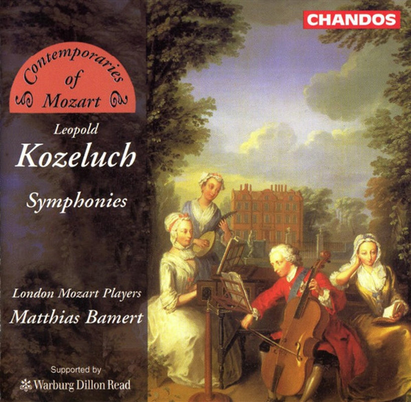 Bamert: Kozeluch Symphonies - Cd Album