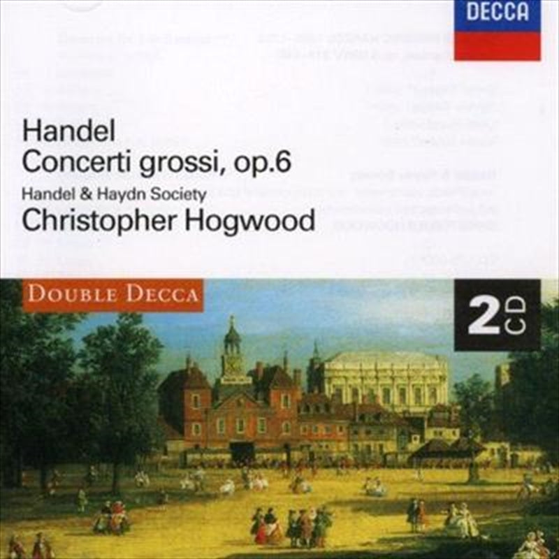Hogwood Christopher: Concerti Grossi Op6 Cd Album