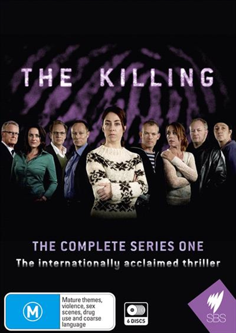 Killing - Vol 1 DVD Box Set - Complete Series, 6 Discs, Copenhagen Crime Drama