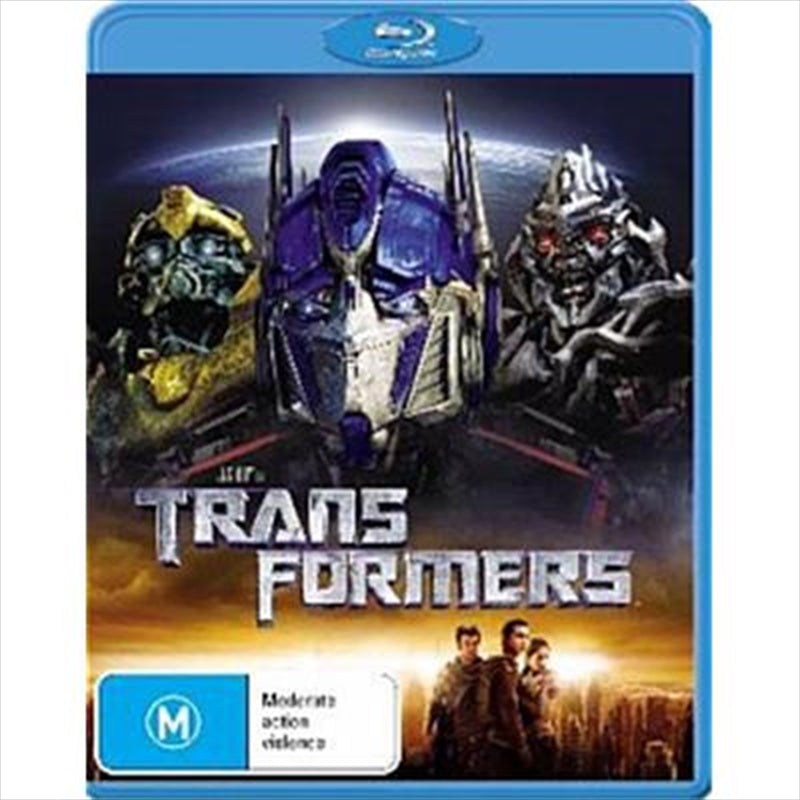 Transformers - The Movie Blu-ray - Live Action Adventure, Autobot vs. Decepticon