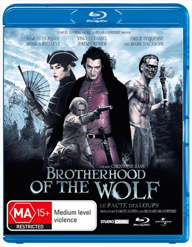 Brotherhood of the Wolf Blu-ray - Thrilling Mystery & Martial Arts Action