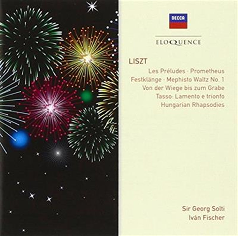Liszt: Tone Poems Hungarian Rh - Solti, Sir Georg: Ivan Fischer Cd Album