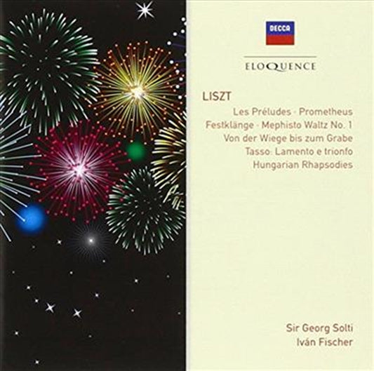 Liszt: Tone Poems Hungarian Rh - Solti, Sir Georg: Ivan Fischer Cd Album
