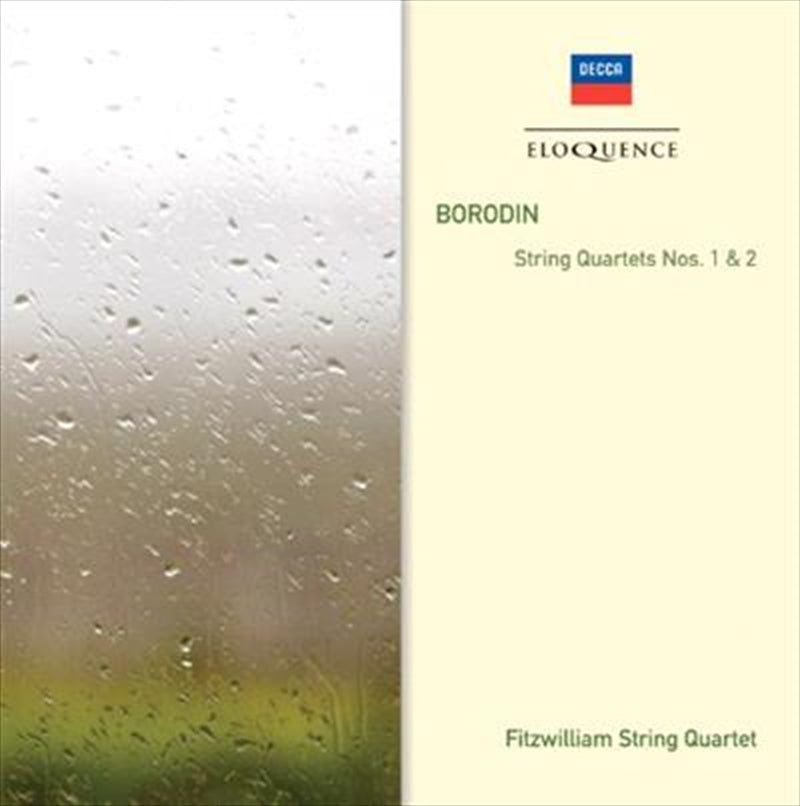 Borodin: String Quartets N1-2 - Fitzwilliam Quartet Cd Album