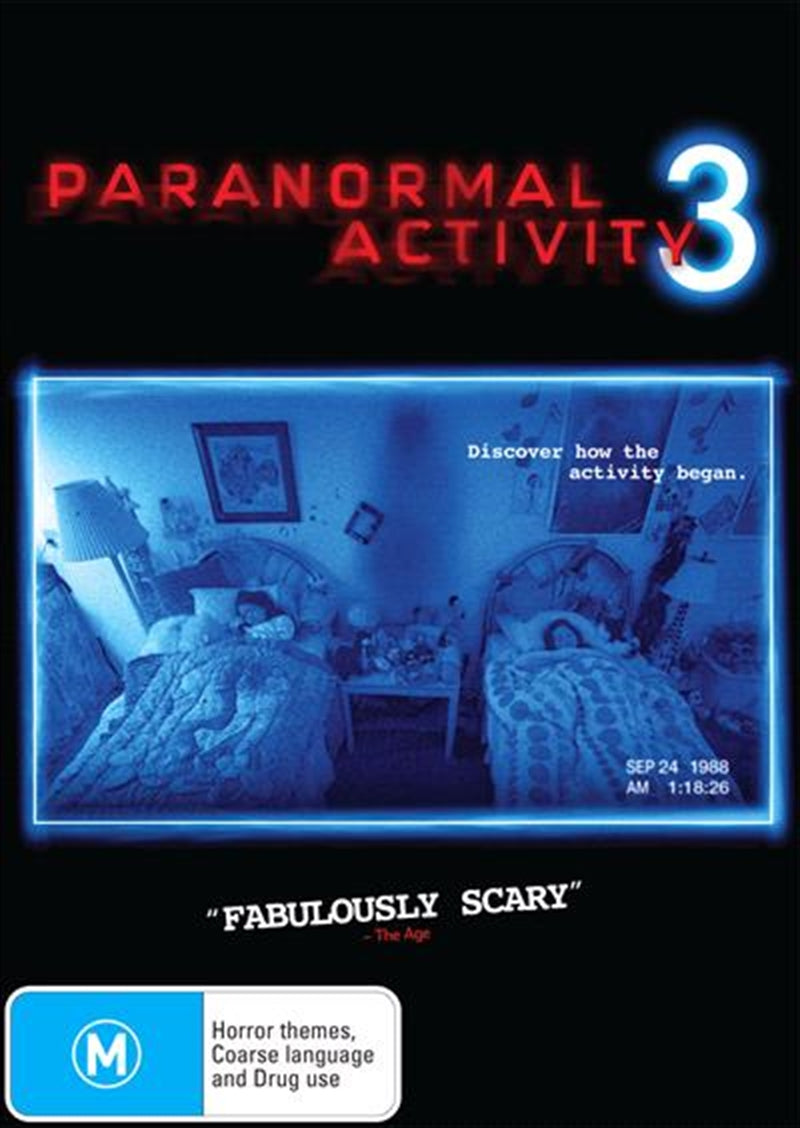 Paranormal Activity 3 DVD - Great Value TV and Movies