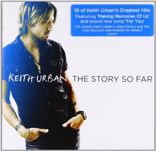 Keith Urban - Story So Far CD Album - Country Music Collection