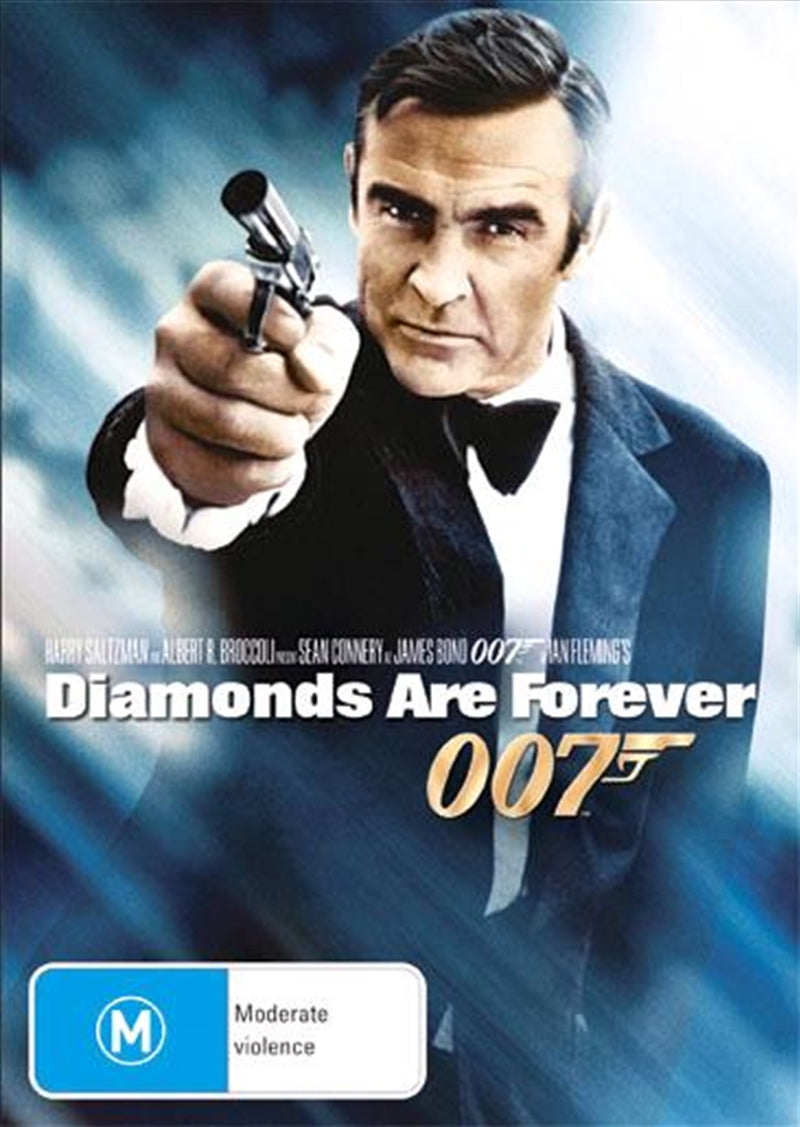 James Bond Diamonds Are Forever DVD - Sean Connery, International Smugglers