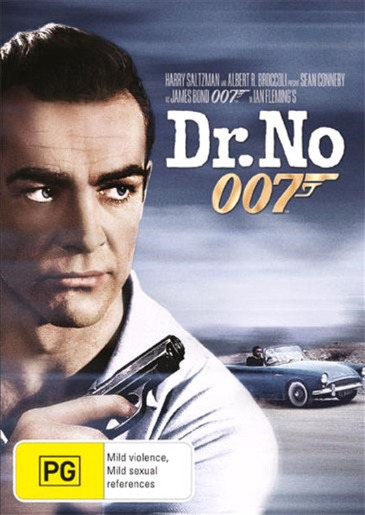 James Bond Dr. No DVD - Sean Connery, Action Adventure Film