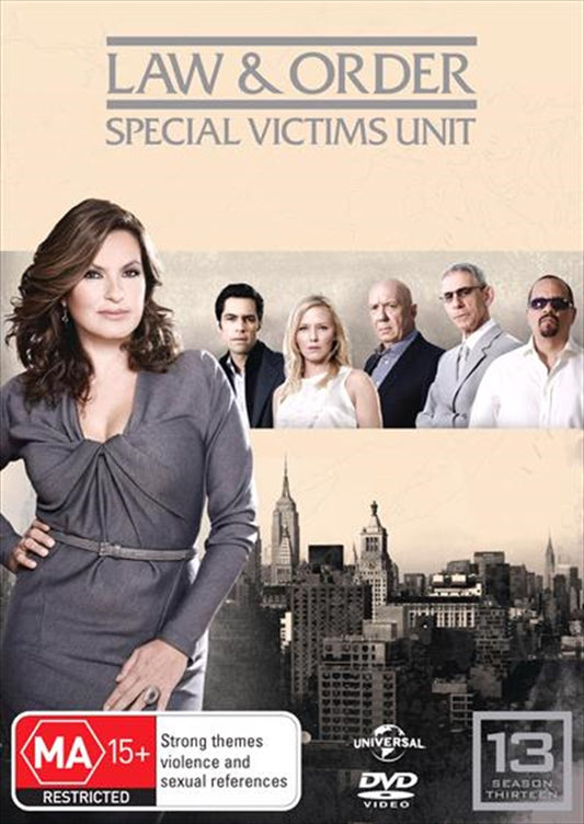Law And Order: Special Victims Unit - Season 13 DVD - 23 Compelling Episodes