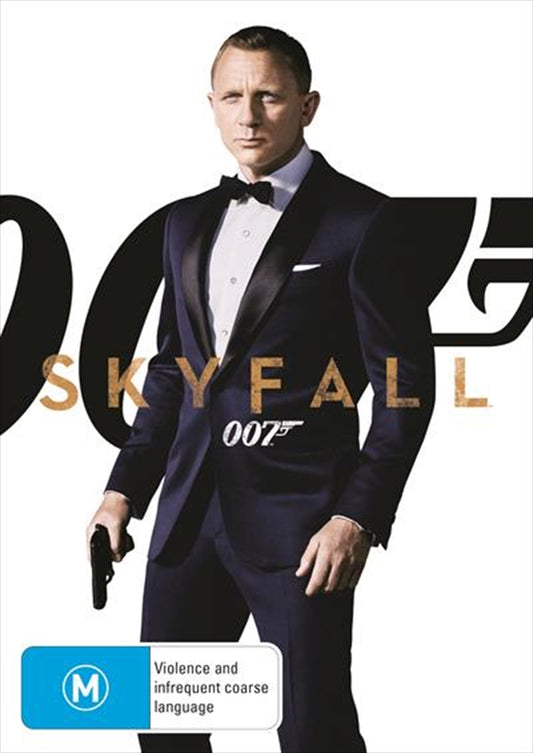 Bonds Skyfall DVD - MI6 Under Attack, Featuring 007 and Silva
