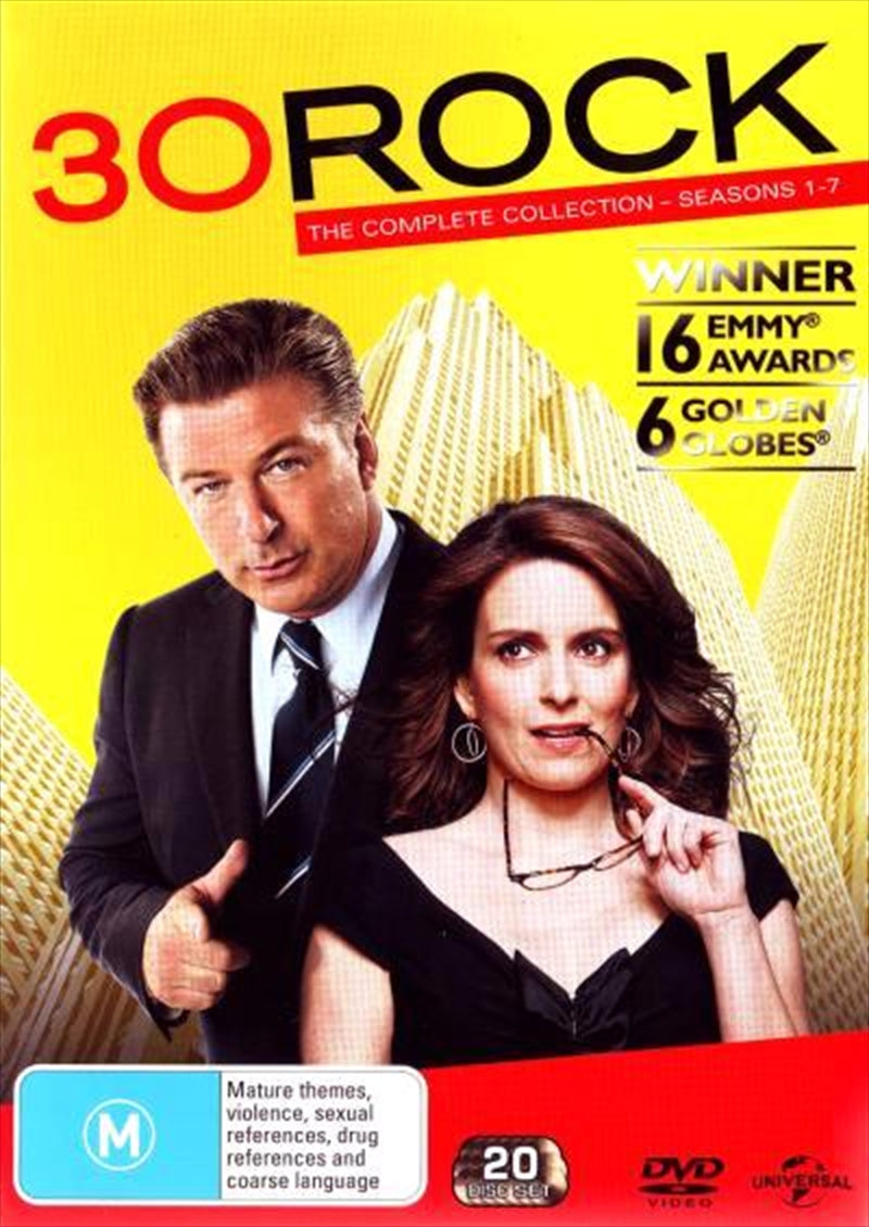 30 Rock Seasons 1-7 Boxset DVD - Emmy Award Winning Comedy Series