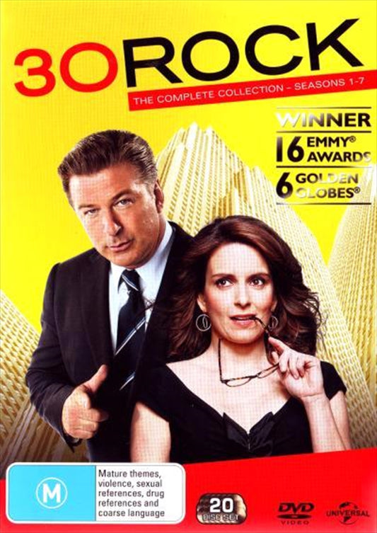 30 Rock Seasons 1-7 Boxset DVD - Emmy Award Winning Comedy Series