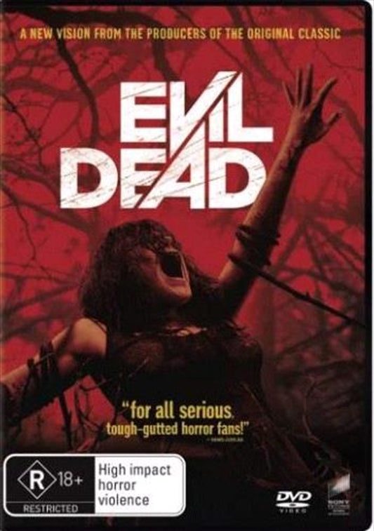 Evil Dead DVD - Terrifying Horror Film with Ancient Curse - 1 Unit
