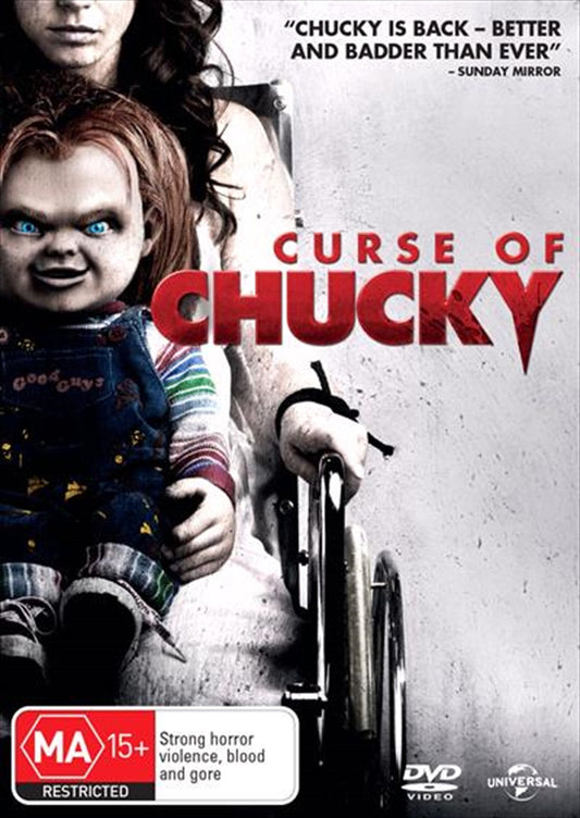 Curse Of Chucky DVD - Horror Thriller, Nica's Dark Discovery, 1 Unit