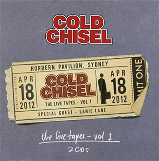 Live Tapes; V1: Hordern Pav - Cold Chisel Cd Album