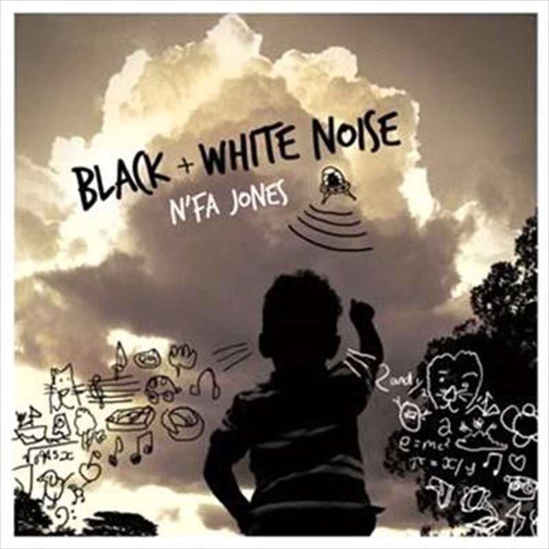 Nfa Jones Black + White Noise CD Album - Hip-Hop Music