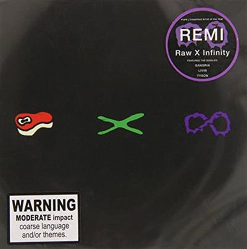 Raw X Infinity - Remi CD Album - Hip-Hop Music