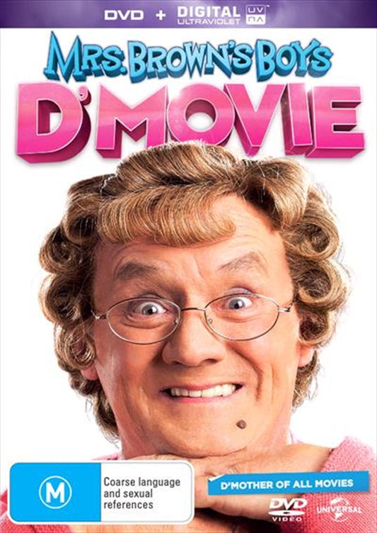 Mrs. Brown's Boys D'movie DVD - Family Comedy with Unique Characters