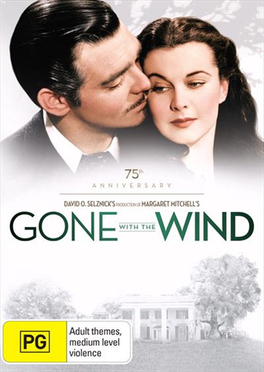 Gone With The Wind - 75th Anniversary Edition DVD, 70mm Wide Screen, Full Stereophonic Sound