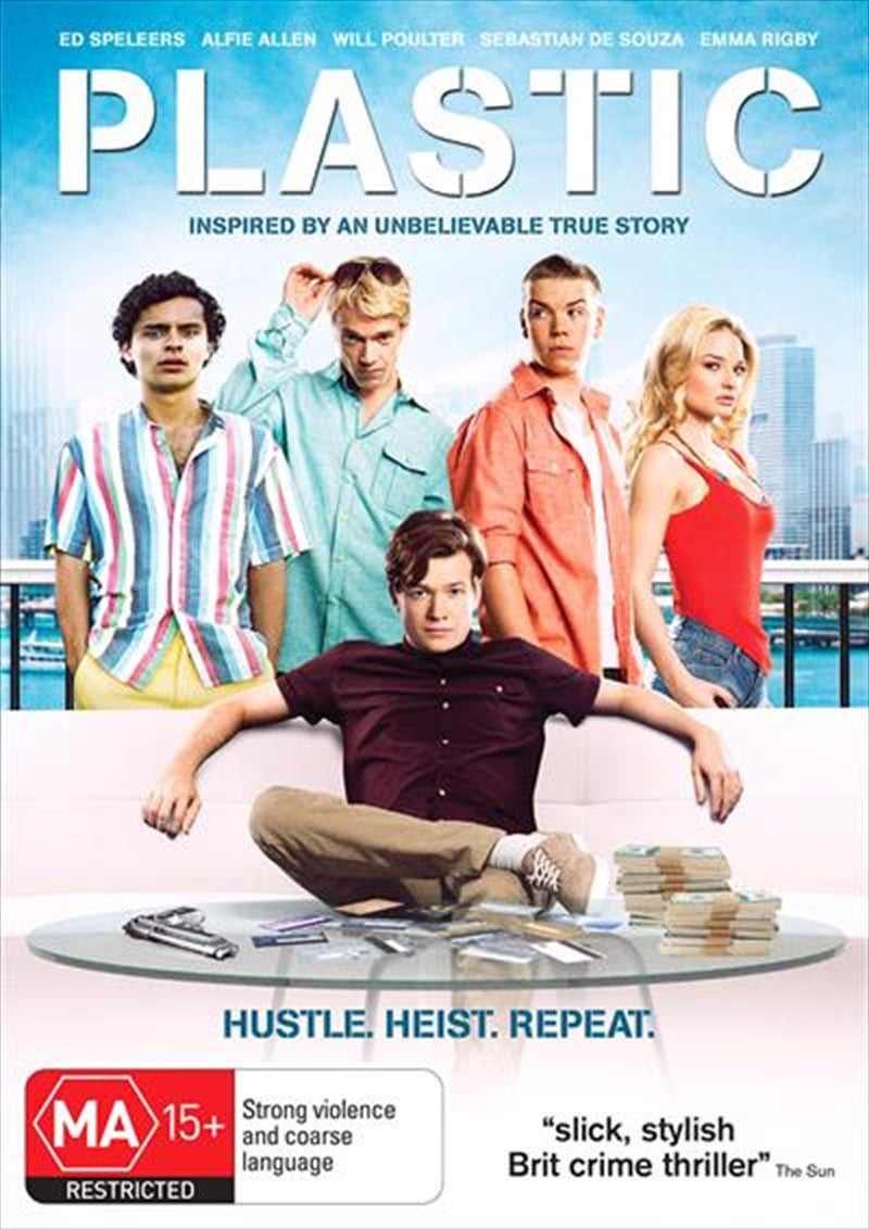 Plastic DVD - High Octane Heist Movie Based on True Story