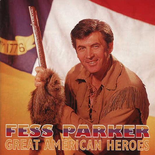 Fess Parker Country CD Album: Great American Heroes