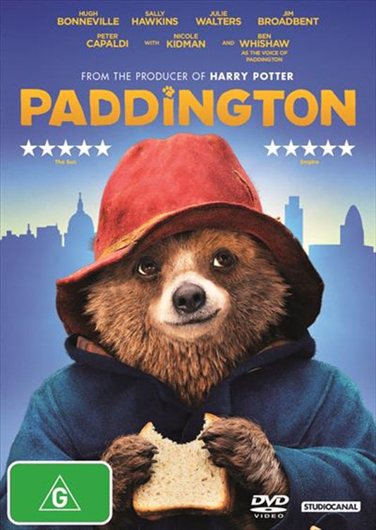 Paddington DVD - A Young Peruvian Bear's Adventure in London