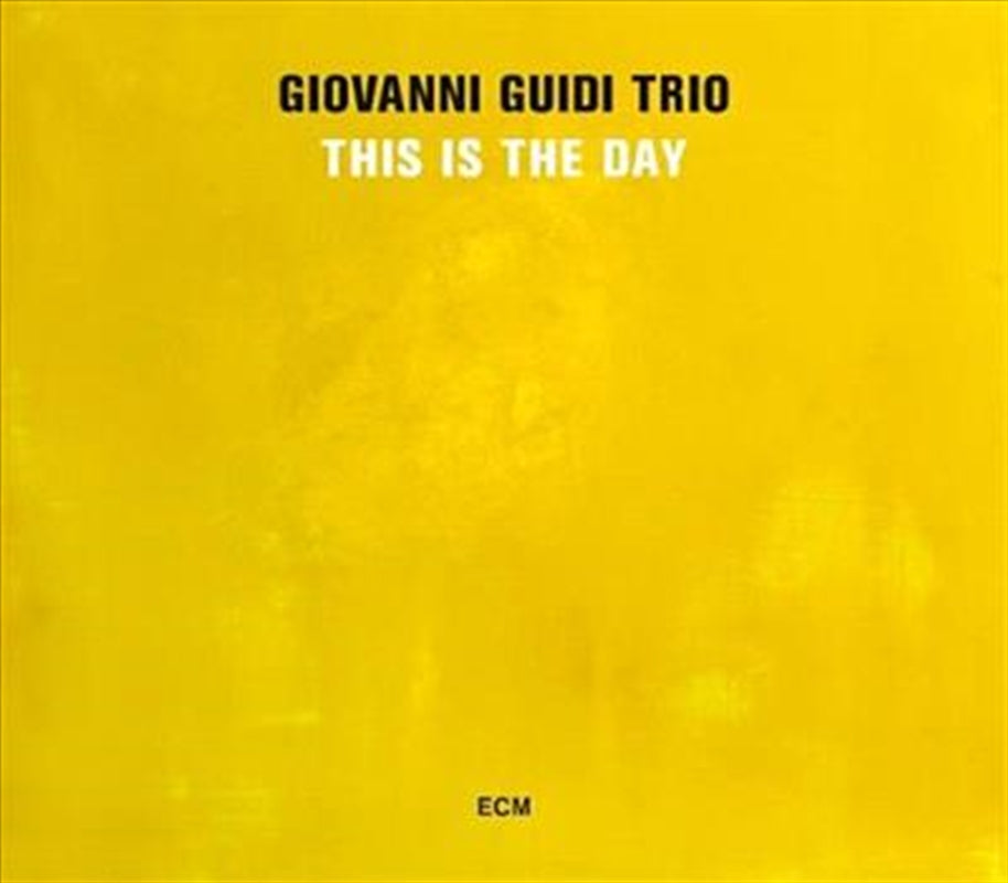 Giovanni Guidi Trio CD Album - This Is The Day - Jazz Music