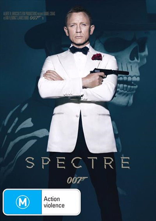 SPECTRE DVD - James Bond Action Thriller, 1 Disc