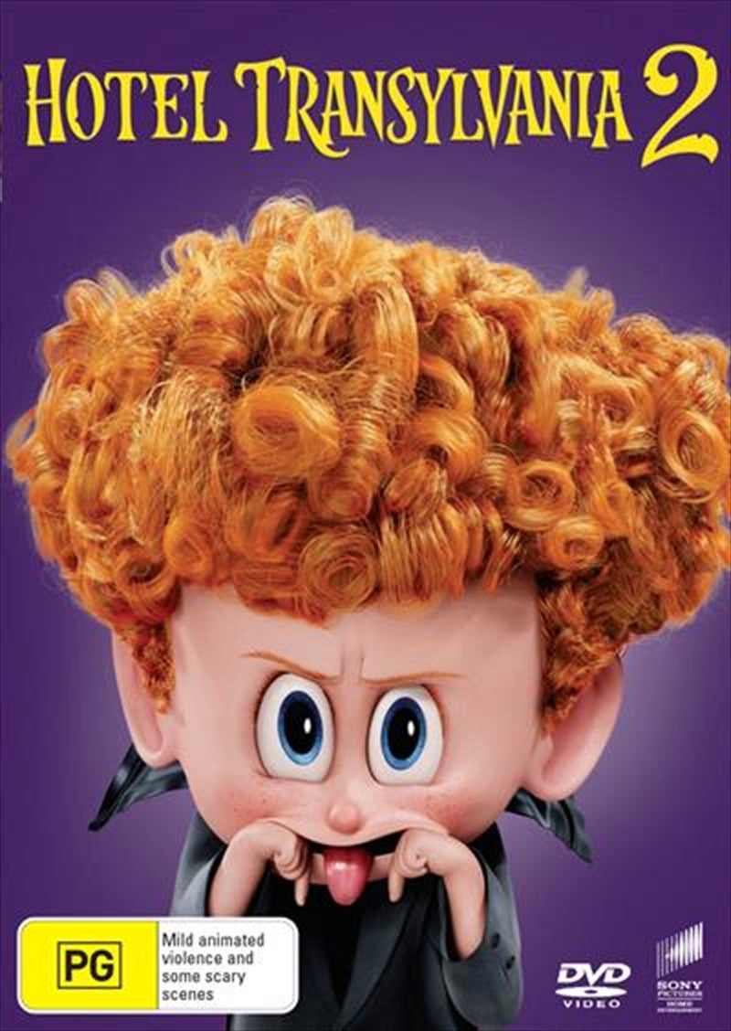 Hotel Transylvania 2 DVD - Monster Comedy Adventure with Dracula and Friends