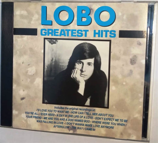 Lobo Greatest Hits CD Album - Great Collection of Classic Tracks