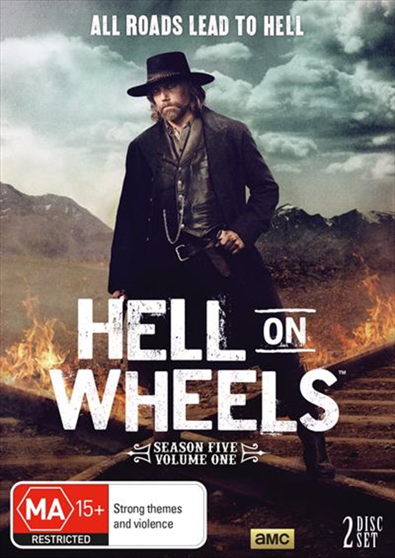 Hell On Wheels - Season 5 DVD - Transcontinental Railroad Drama