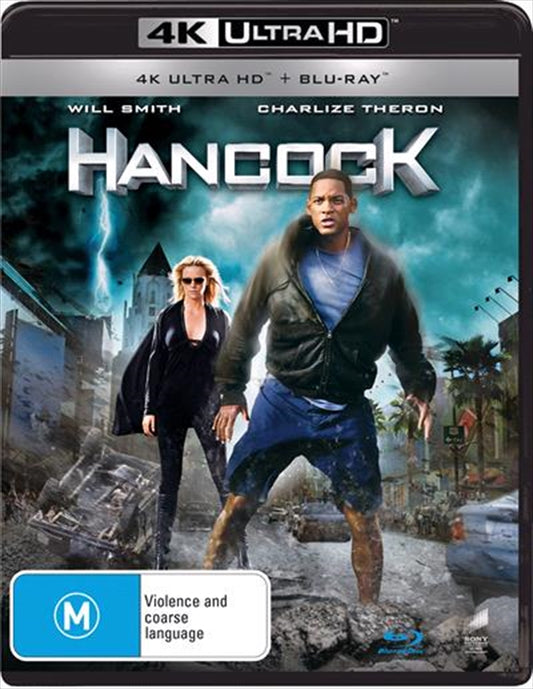 Hancock | Blu-ray + UHD - Will Smith, Charlize Theron, Action-Comedy