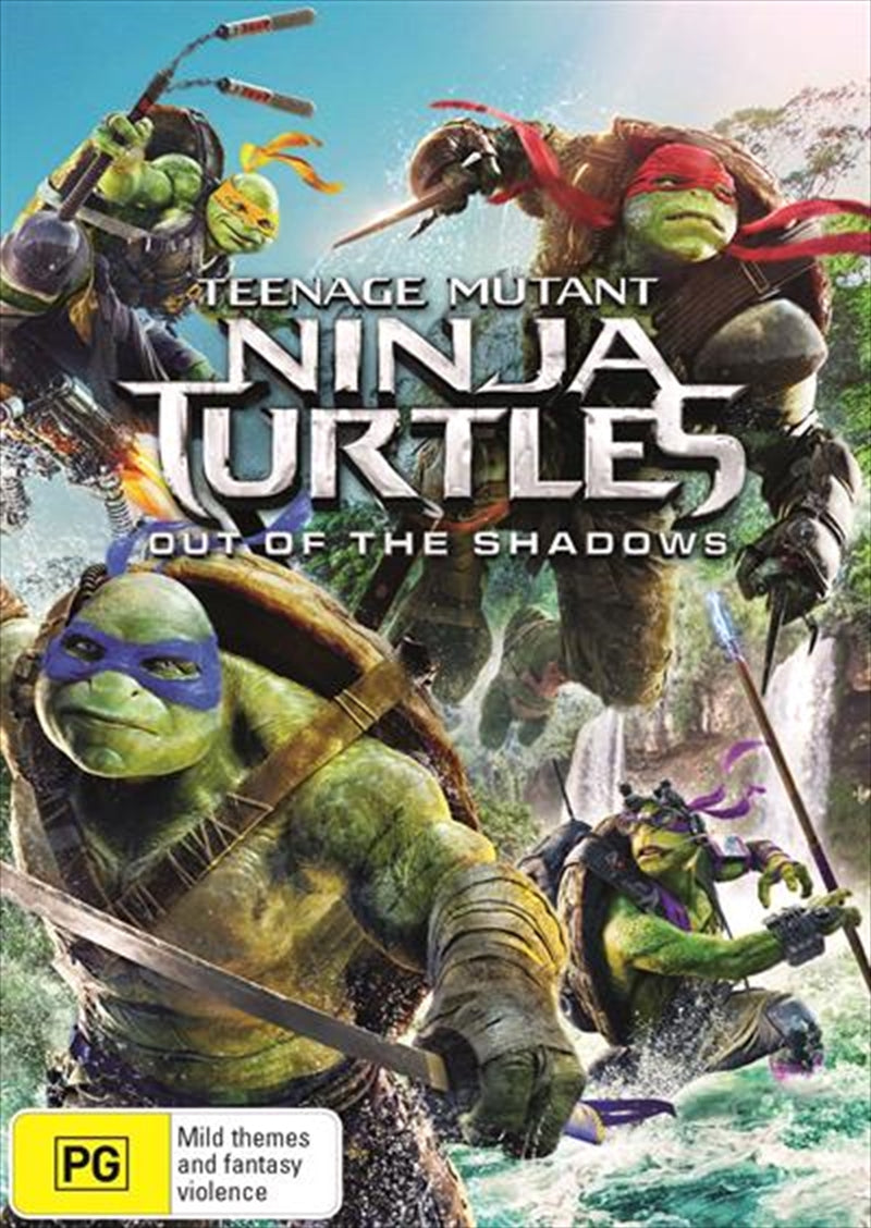 Teenage Mutant Ninja Turtles: Out of the Shadows DVD