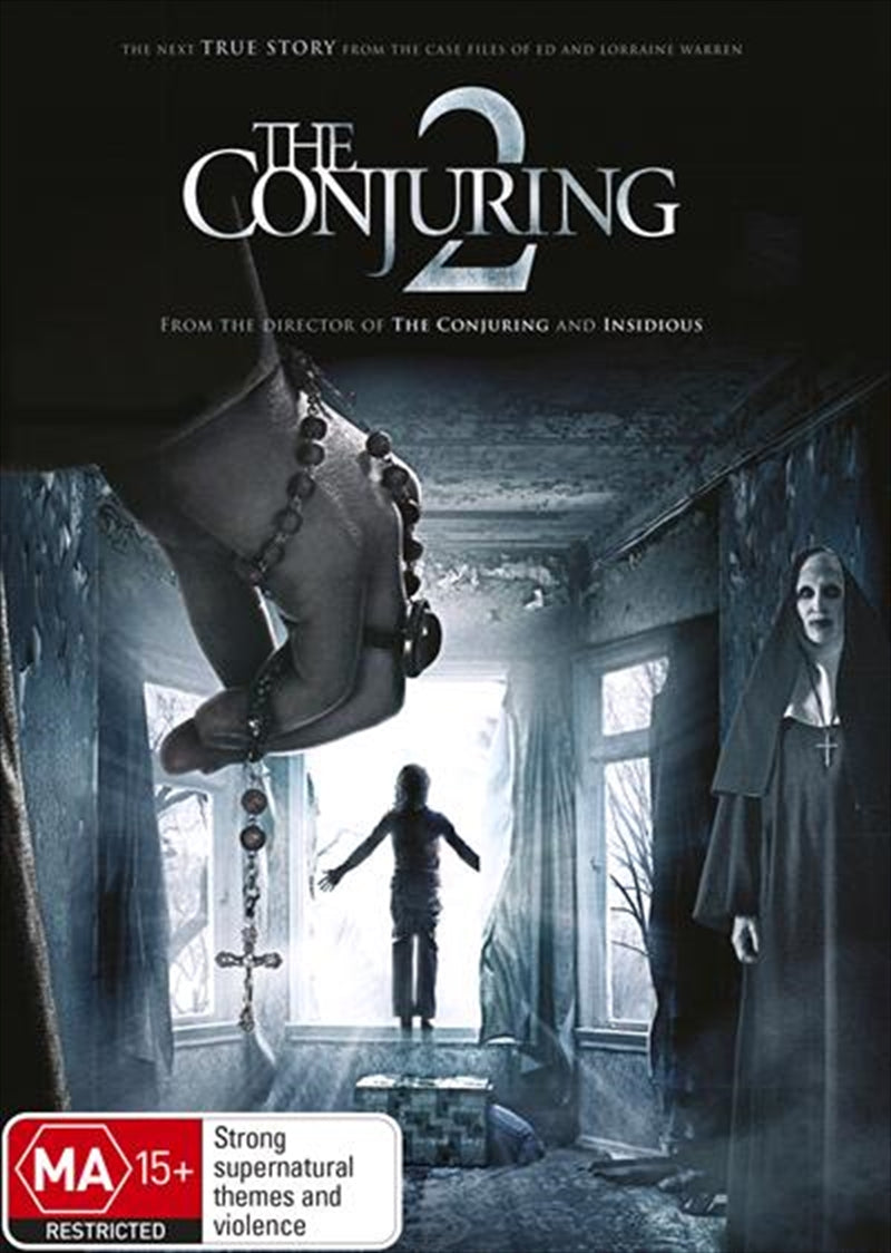 Conjuring 2 DVD - Supernatural Thriller with Ed & Lorraine Warren, 1 Disc