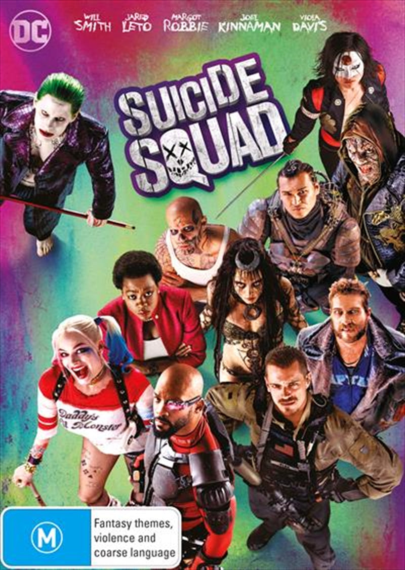 Suicide Squad DVD - Assemble Dangerous Super Villains for Epic Mission