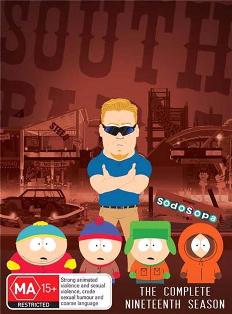 South Park - Season 19 DVD: New Principal, Political Satire, 4 Boys