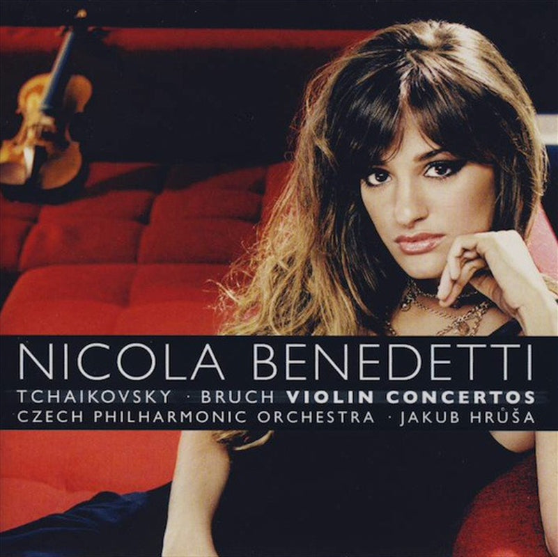 BENEDETTI Violin Concertos CD - Tchaikovsky & Bruch Album