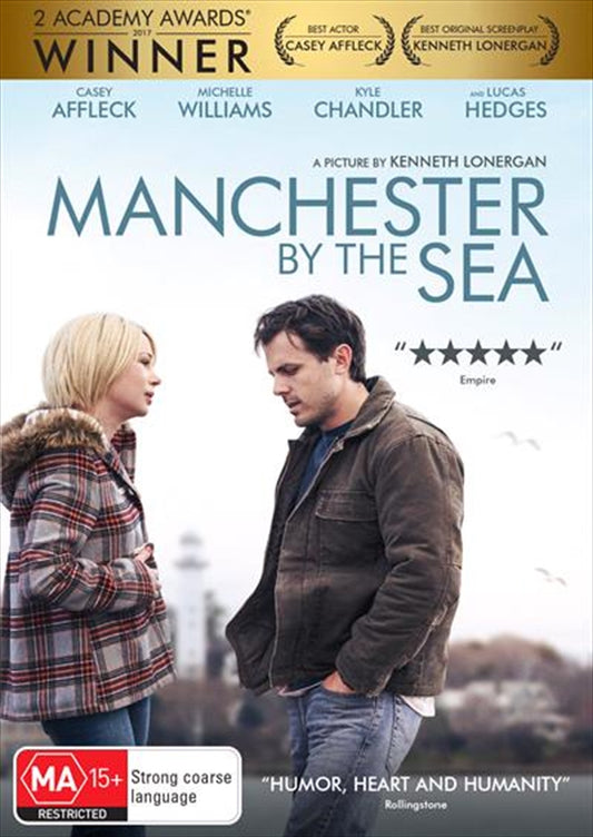 Manchester By The Sea DVD - Emotional Family Drama, 1 Disc