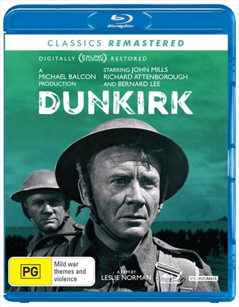 Dunkirk Blu-ray - 1940 British Expeditionary Force Evacuation Drama